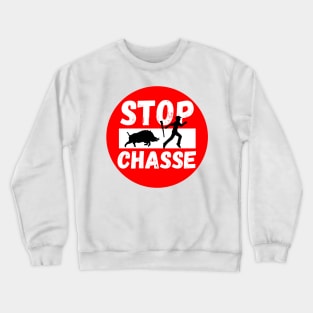 Stop hunting France Crewneck Sweatshirt